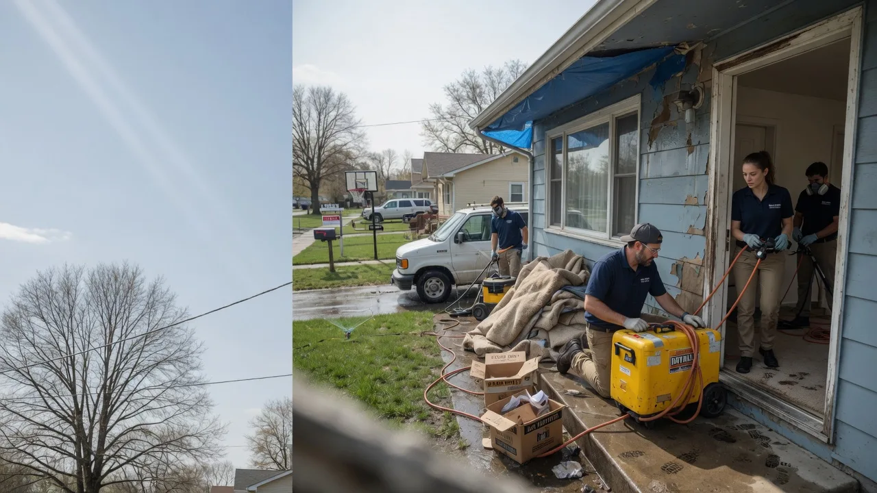 Basement Flood Cleanup in Delong, IN near me